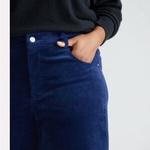 Universal Standard Navy Corduroy Trousers